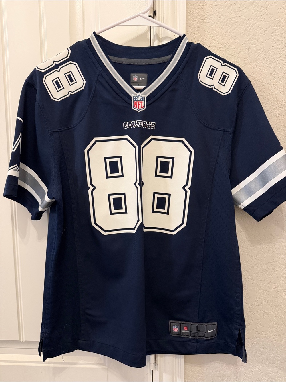 Nike Cowboys Jersey Navy #88 Lamb